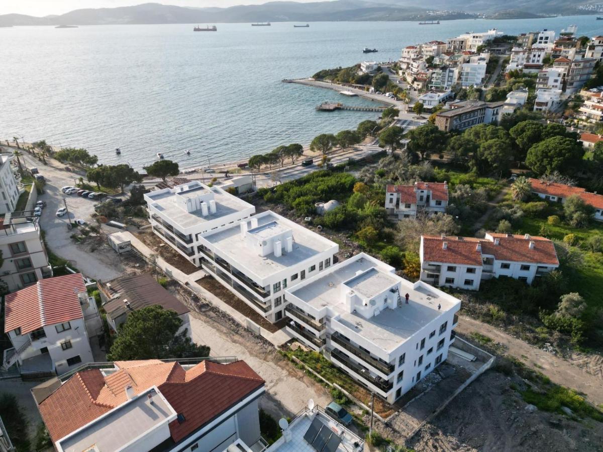 Sahil Aparts - Guelluek Aparthotel Milas Bagian luar foto